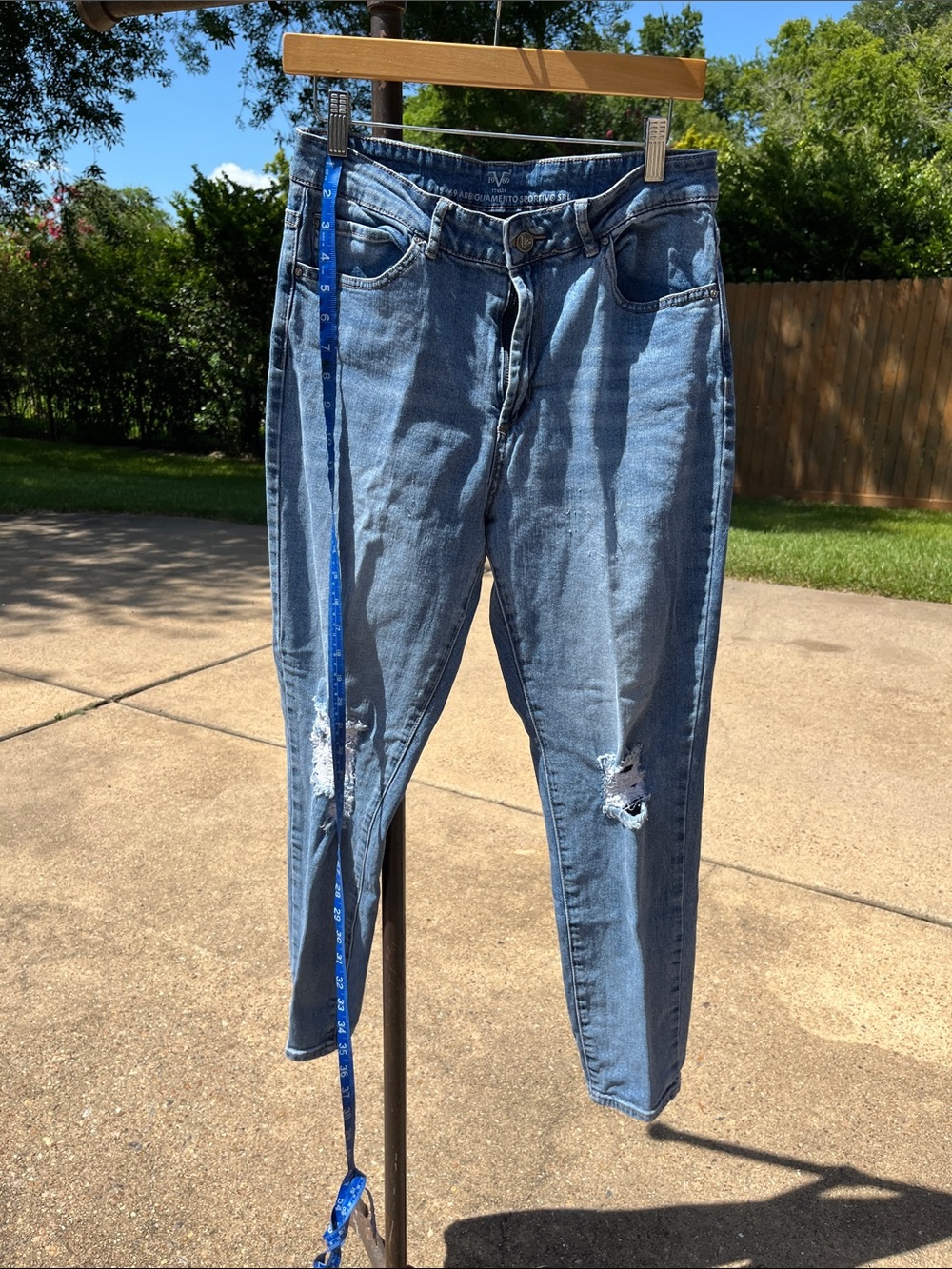 V 19•69 Italia Light Blue Denim Jeans
